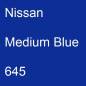 Preview: Nissan, Medium Blue, 645.